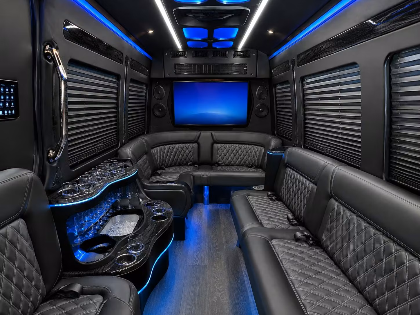 sprinter vans for small portland prom groups who want an upscale intimate ride